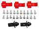 RedRock Replacement Grille Hardware Kit for R118081 Only (13-18 RAM 1500, Excluding Rebel)