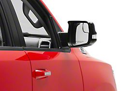 RedRock Side View Mirror Trim; Matte Black (19-24 RAM 1500)