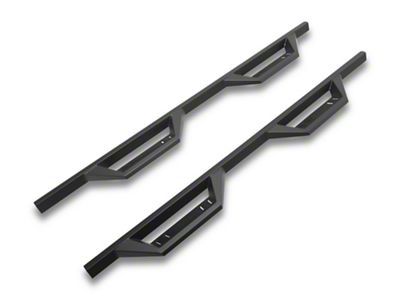 RedRock TC2 Drop Step Running Boards; Textured Black (19-25 RAM 1500 Crew Cab)