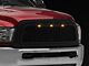 RedRock Baja Upper Replacement Grille with LED; Matte Black (10-18 RAM 2500)