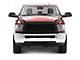 RedRock Baja Upper Replacement Grille with LED; Matte Black (10-18 RAM 2500)