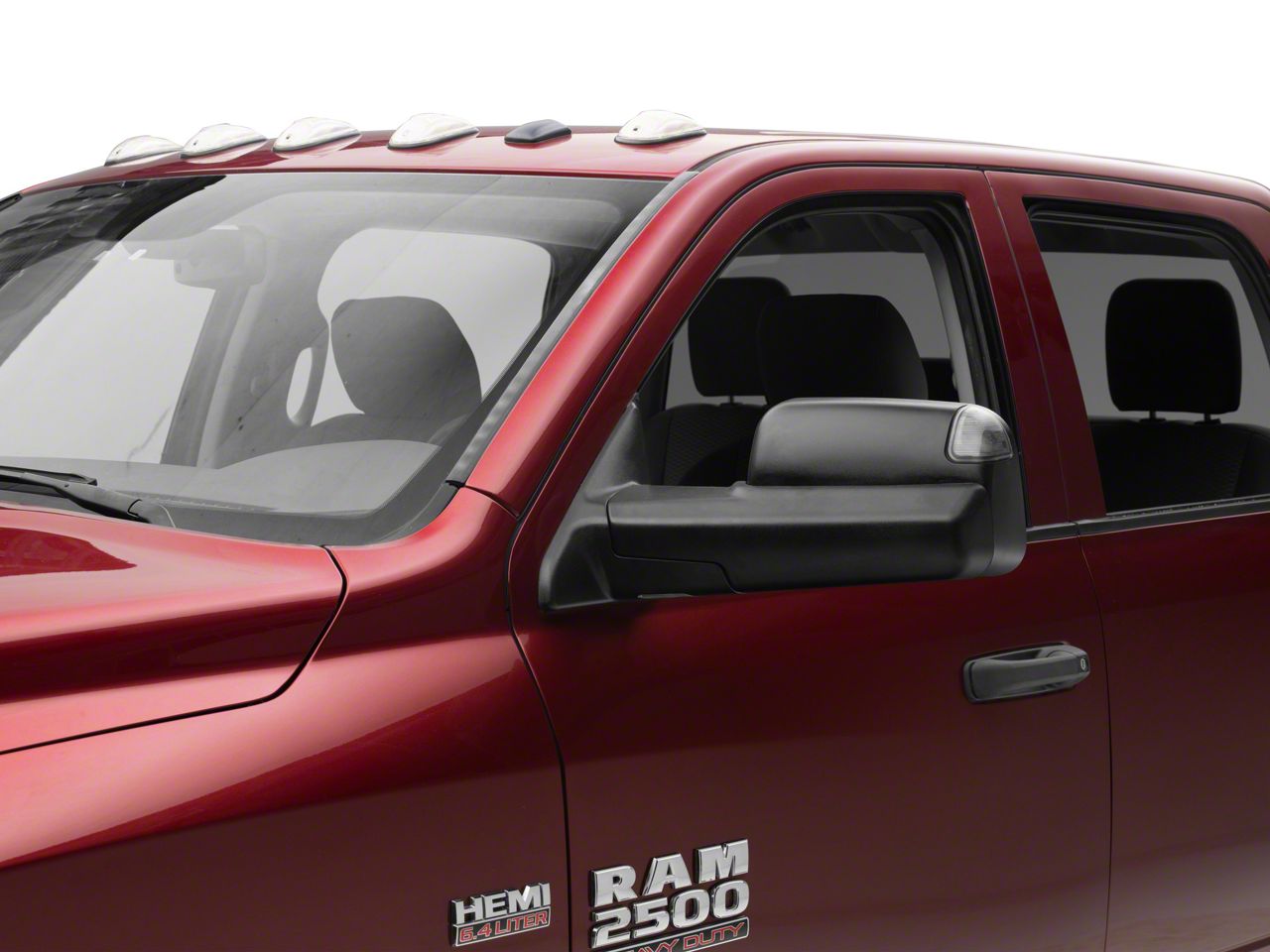 RedRock RAM 2500 Powered Heated Towing Mirrors with Smoked Turn Signals