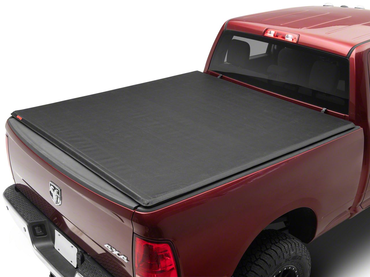 RedRock RAM 2500 Soft Roll-Up Tonneau Cover R147614 (09-18 RAM 2500 w ...