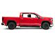 RedRock 6-Inch Oval Bent End Side Step Bars; Black (19-24 Sierra 1500 Crew Cab)