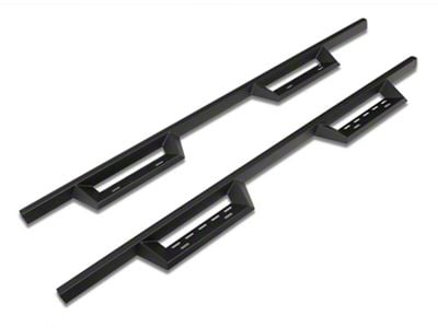 RedRock 4-Inch Drop TC1 Running Boards; Textured Black (20-25 Sierra 2500 HD Crew Cab)