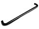 RedRock 4-Inch Oval Bent End Side Step Bars; Black (20-24 Sierra 2500 HD Crew Cab)