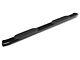 RedRock 6-Inch Oval Bent End Side Step Bars; Black (20-24 Sierra 2500 HD Crew Cab)