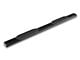 RedRock 6-Inch Oval Straight End Side Step Bars; Black (20-24 Sierra 2500 HD Crew Cab)