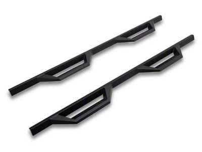 RedRock TC2 Drop Step Running Boards; Textured Black (20-25 Sierra 2500 HD Crew Cab)