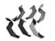 RedRock 6-Inch Oval Straight End Side Step Bars; Stainless Steel (20-25 Sierra 3500 HD Double Cab)