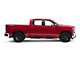 RedRock 6-Inch Oval Bent End Side Step Bars; Stainless Steel (19-25 Silverado 1500 Crew Cab)