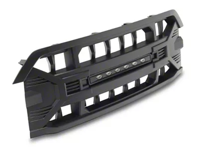 RedRock Armor Upper Replacement Grille with LED Lighting (16-18 Silverado 1500)