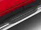 RedRock 6-Inch Oval Straight End Side Step Bars; Stainless Steel (20-24 Silverado 2500 HD Crew Cab)