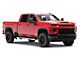 RedRock 6-Inch Oval Straight End Side Step Bars; Stainless Steel (20-24 Silverado 2500 HD Crew Cab)