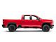 RedRock 6-Inch Oval Straight End Side Step Bars; Stainless Steel (20-24 Silverado 2500 HD Crew Cab)