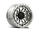 Reika R35 Rambler Machined Clear 6-Lug Wheel; 17x8.5; 0mm Offset (07-13 Sierra 1500)