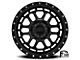 Reika R35 Rambler Satin Black 6-Lug Wheel; 17x8.5; 0mm Offset (07-13 Sierra 1500)