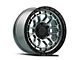 Reika R35 Rambler Gloss Graphite with Gloss Black Ring 6-Lug Wheel; 17x9; -12mm Offset (07-14 Tahoe)