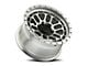 Reika R35 Rambler Machined Clear 6-Lug Wheel; 17x8.5; 0mm Offset (07-14 Tahoe)