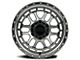 Reika R35 Rambler Machined Clear 6-Lug Wheel; 17x9; -12mm Offset (07-14 Tahoe)