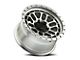 Reika R35 Rambler Machined Clear 6-Lug Wheel; 17x8.5; 0mm Offset (07-14 Yukon)