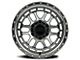 Reika R35 Rambler Machined Clear 6-Lug Wheel; 17x8.5; 0mm Offset (07-14 Yukon)