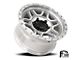 Reika R40 Trooper Machined Clear 6-Lug Wheel; 17x8.5; 0mm Offset (07-14 Yukon)