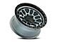 Reika R35 Rambler Gloss Graphite with Gloss Black Ring 6-Lug Wheel; 17x8.5; 0mm Offset (23-24 Canyon)
