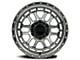 Reika R35 Rambler Machined Clear 6-Lug Wheel; 17x9; -12mm Offset (23-25 Canyon)