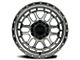 Reika R35 Rambler Machined Clear 6-Lug Wheel; 17x9; -12mm Offset (19-23 Ranger)