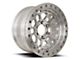 Reika R35B Rambler Beadlock Machined 6-Lug Wheel; 17x9; -12mm Offset (2024 Ranger)