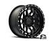 Reika R35 Rambler Satin Black 6-Lug Wheel; 17x9; -12mm Offset (15-20 Tahoe)