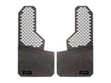 Rek Gen 10-Inch Rek Mesh Offset Mud Flaps; Front or Rear; Black (Universal; Some Adaptation May Be Required)