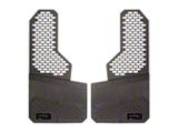 Rek Gen 8-Inch Rek Mesh Offset Mud Flaps; Front or Rear; Black (Universal; Some Adaptation May Be Required)