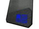 Rek Gen Merica Mud Flaps; Front or Rear; Blue (Universal; Some Adaptation May Be Required)