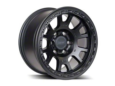 Relations Race Wheels RR5-H Matte Black 6-Lug Wheel; 17x8.5; 0mm Offset (07-13 Sierra 1500)