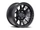 Relations Race Wheels RR5-H Matte Black 6-Lug Wheel; 17x8.5; -12mm Offset (07-13 Sierra 1500)