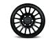 Relations Race Wheels RR6-H Matte Black 6-Lug Wheel; 17x8.5; 0mm Offset (07-13 Sierra 1500)