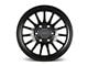 Relations Race Wheels RR7-S Flow Form Matte Black 6-Lug Wheel; 17x8.5; 0mm Offset (07-13 Sierra 1500)