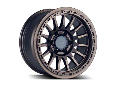 Relations Race Wheels RR7-H Flow Form Matte Bronze 6-Lug Wheel; 17x8.5; -25mm Offset (07-13 Silverado 1500)