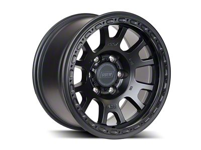 Relations Race Wheels RR5-H Matte Black 6-Lug Wheel; 17x8.5; -12mm Offset (07-14 Yukon)