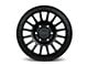 Relations Race Wheels RR6-H Matte Black 6-Lug Wheel; 17x8.5; 0mm Offset (14-18 Silverado 1500)