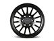 Relations Race Wheels RR7-S Flow Form Matte Black 6-Lug Wheel; 17x8.5; 0mm Offset (14-18 Silverado 1500)