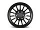 Relations Race Wheels RR7-S Flow Form Matte Black 6-Lug Wheel; 17x8.5; 0mm Offset (15-20 Tahoe)