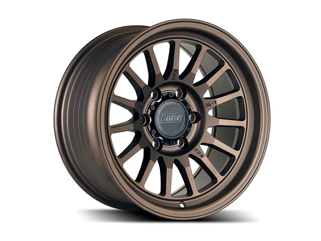 Relations Race Wheels RR7-S Flow Form Matte Bronze 6-Lug Wheel; 17x8.5; 0mm Offset (15-20 Yukon)