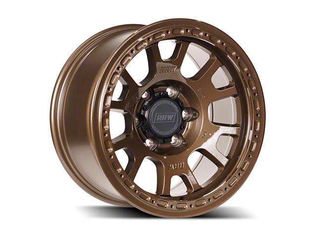 Relations Race Wheels RR5-H Gloss Bronze 6-Lug Wheel; 17x8.5; 0mm Offset (2024 Ranger)