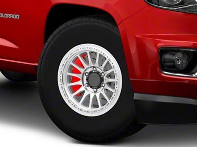 Relations Race Wheels RR7-H Flow Form Brushed Aluminum 6-Lug Wheel; 17x8.5; 0mm Offset (23-25 Colorado)