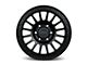 Relations Race Wheels RR6-H Matte Black 6-Lug Wheel; 17x8.5; 0mm Offset (19-24 Silverado 1500)