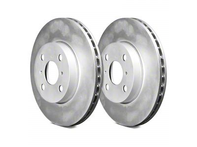 Series B100 Plain 8-Lug Rotors; Rear Pair (11-12 F-250 Super Duty)