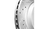 Series B130 Cross-Drilled and Slotted 8-Lug Rotors; Rear Pair (13-22 4WD F-350 Super Duty)